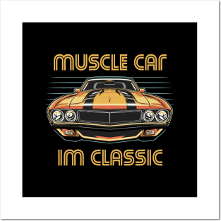 Im Classic Muscle Car Posters and Art